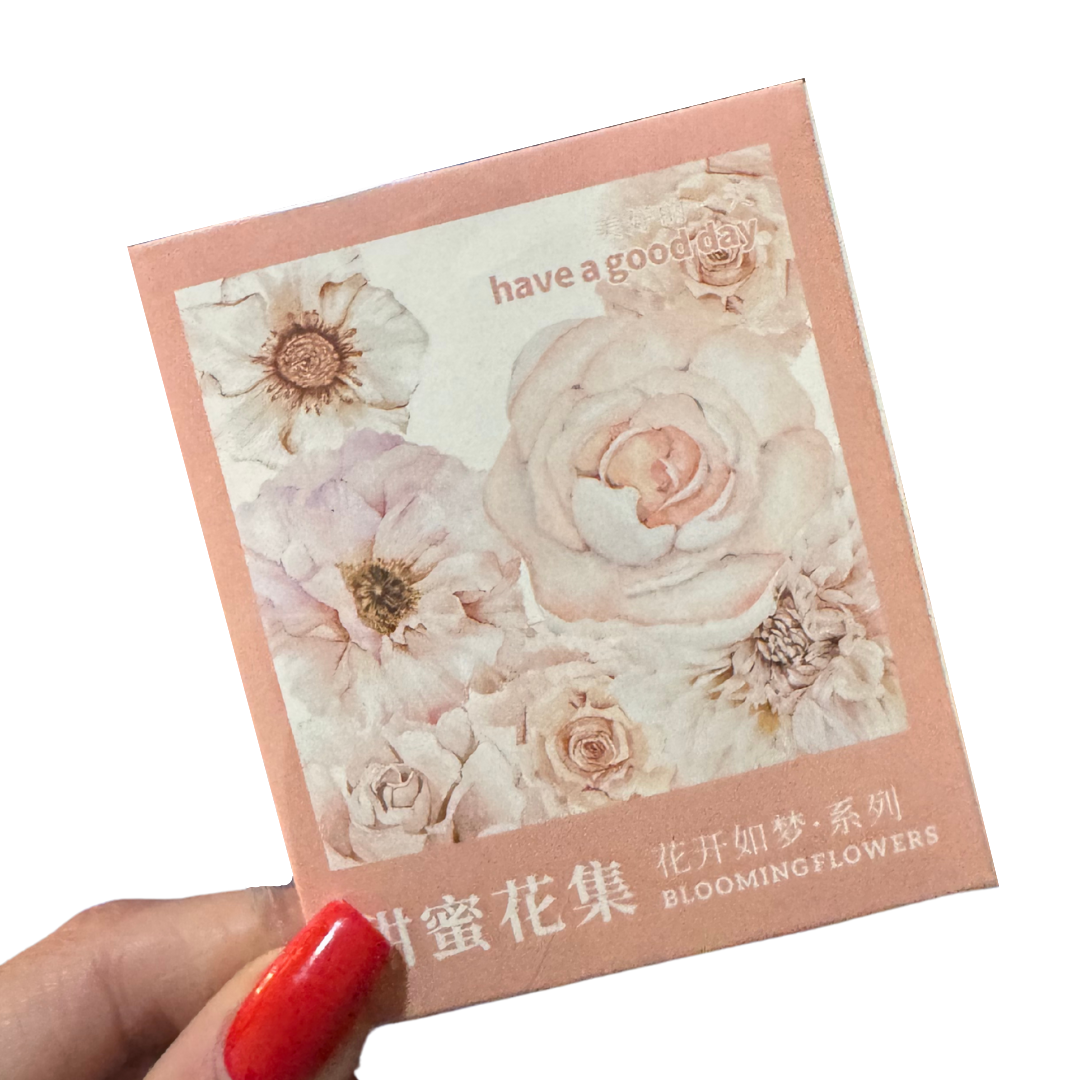 50 Pcs Creative Flower Stickers