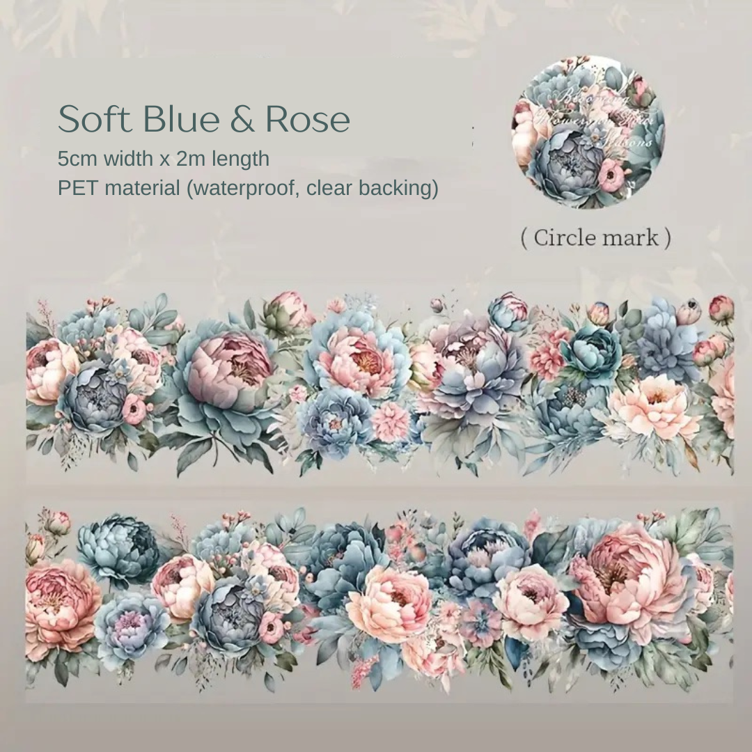 2m Twilight Flower Chain PET Tape