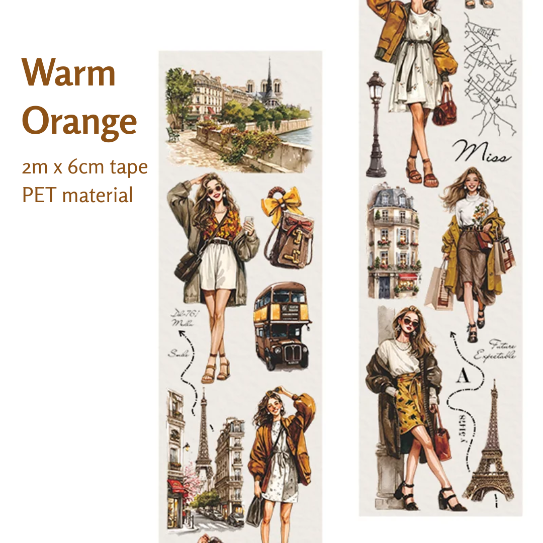 2m Paris Adventure PET Tape