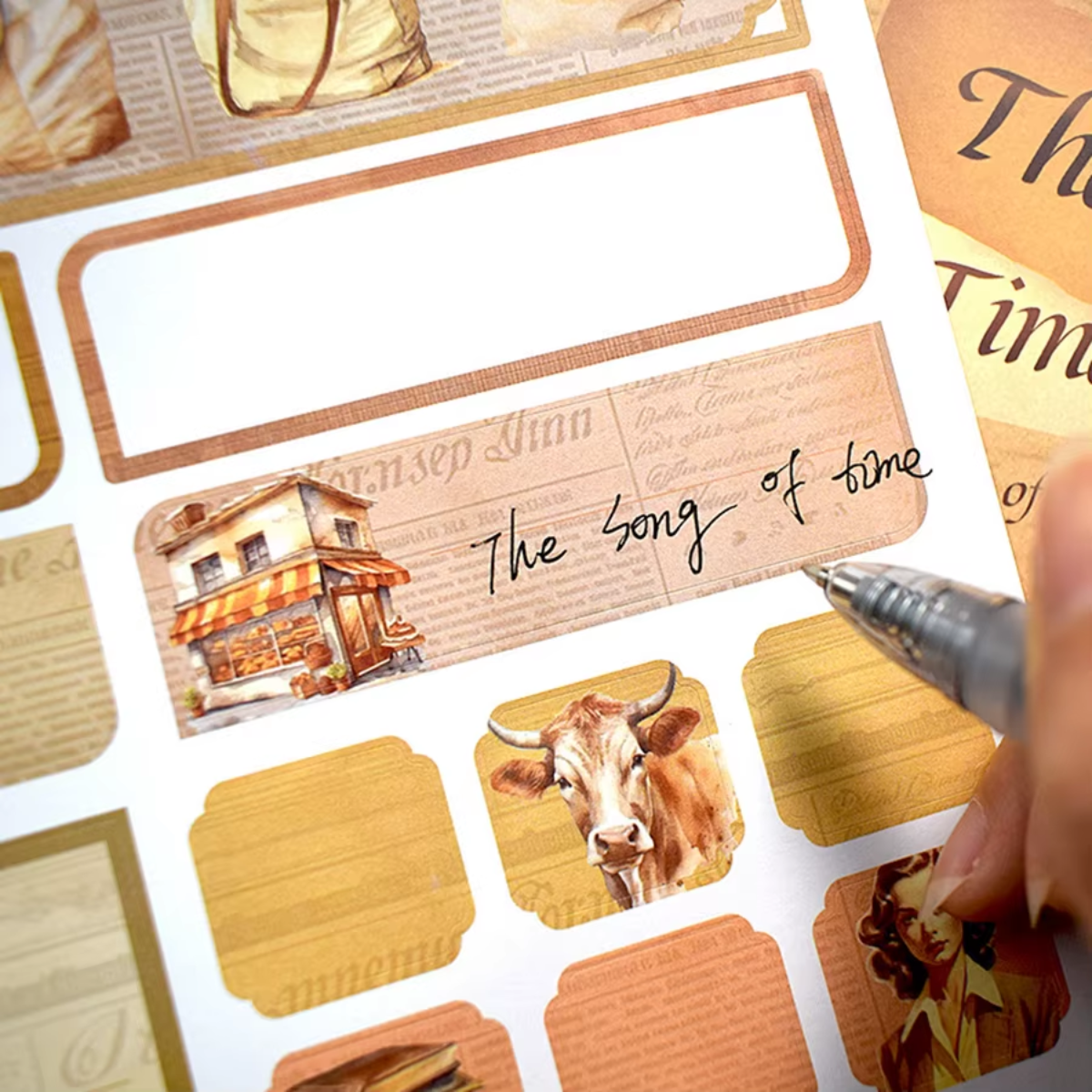 20 Page Aesthetic Moments Sticker Book