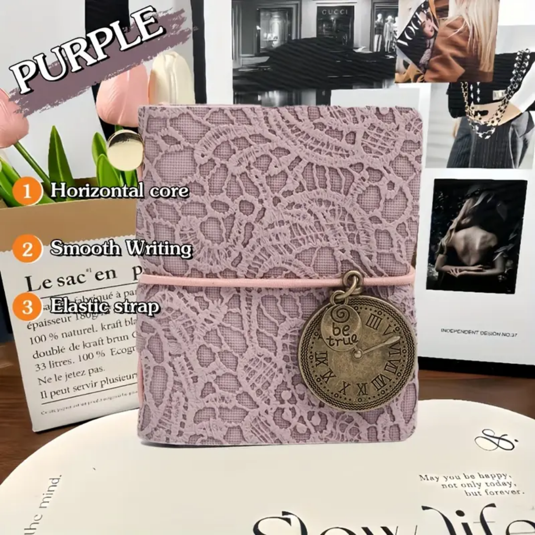 Mini Lace Travel Journal