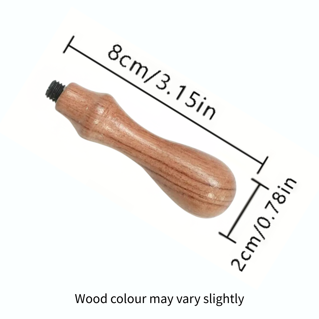 Wooden Wax Stamp Handle Only