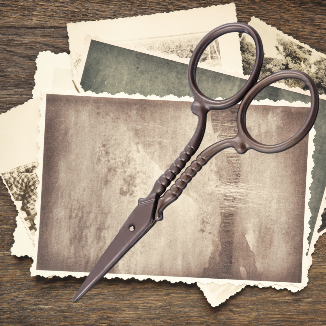 Rustic Twist Scissors