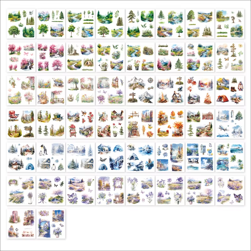 50 Page Life Variety Sticker Book