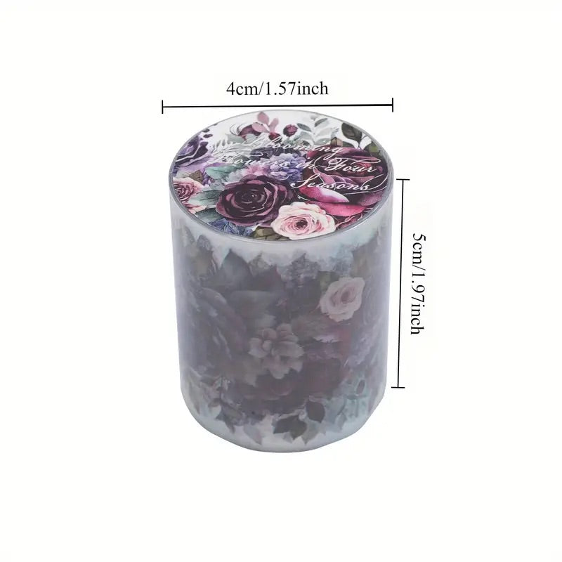 2m Twilight Flower Chain PET Tape