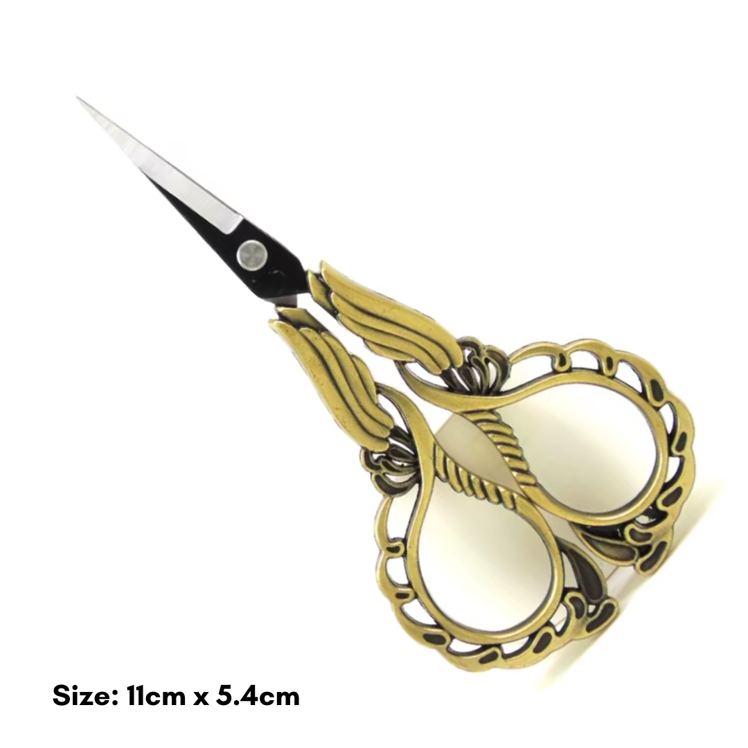 Small Vintage Orchid Scissors