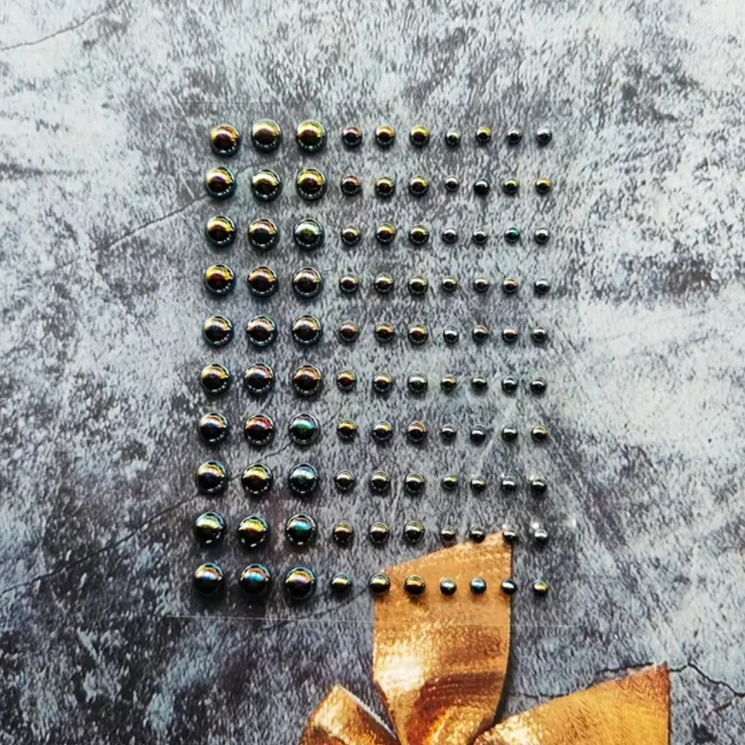 Coloured Chrome Pearl Sticker Sheet