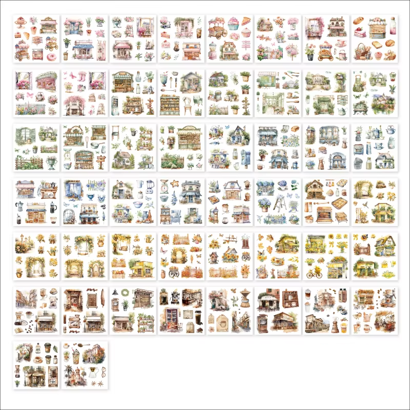 50 Page Life Variety Sticker Book