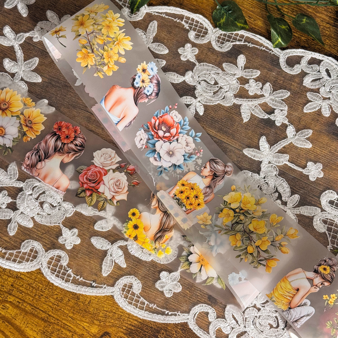 2m Summer Bloom PET Tape