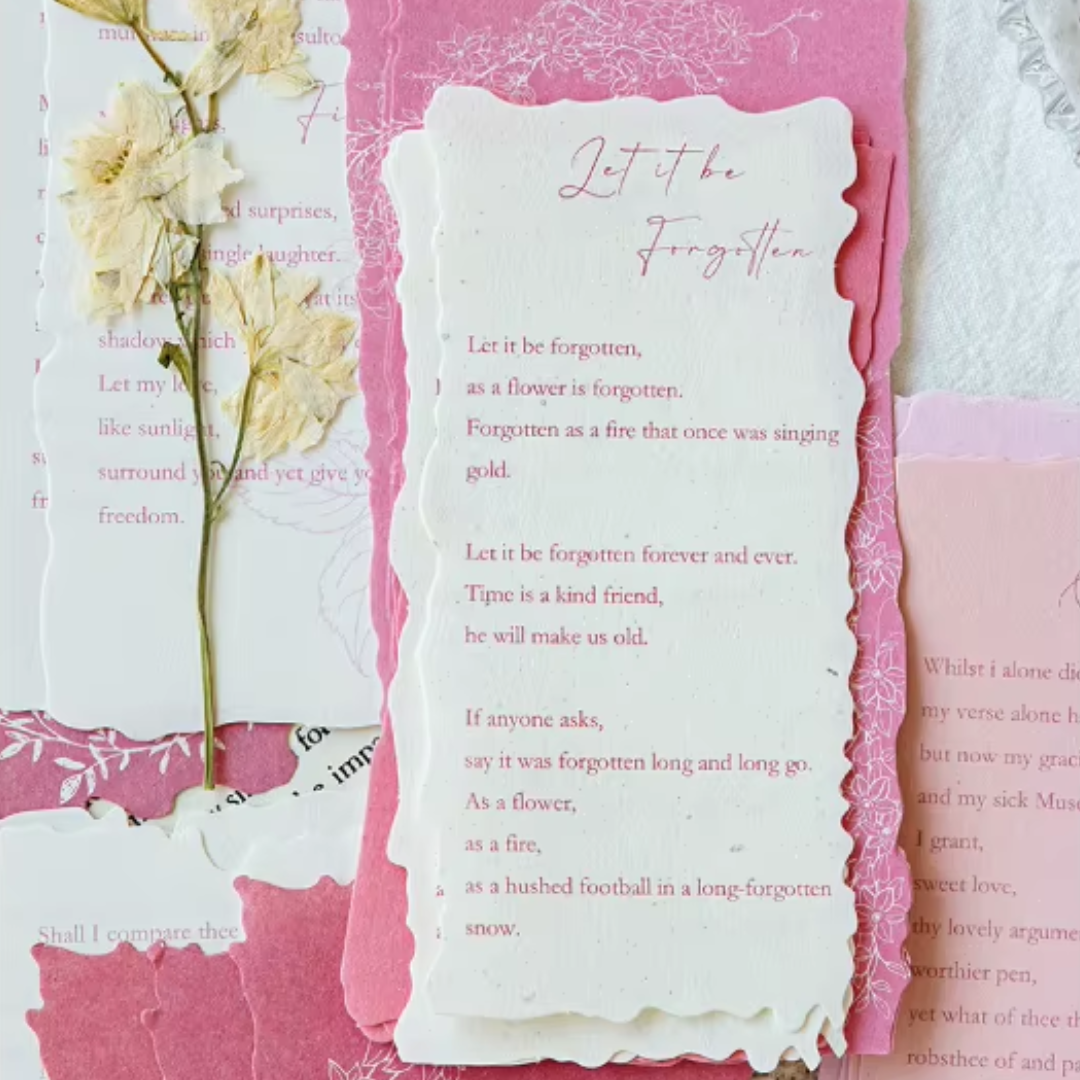 30 Pcs Decorative Message Craft Paper