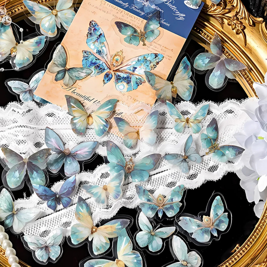 40 Pcs Bold Butterfly Stickers