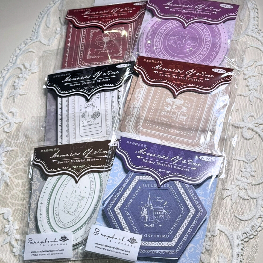 20 Pcs Decorative Border Stickers