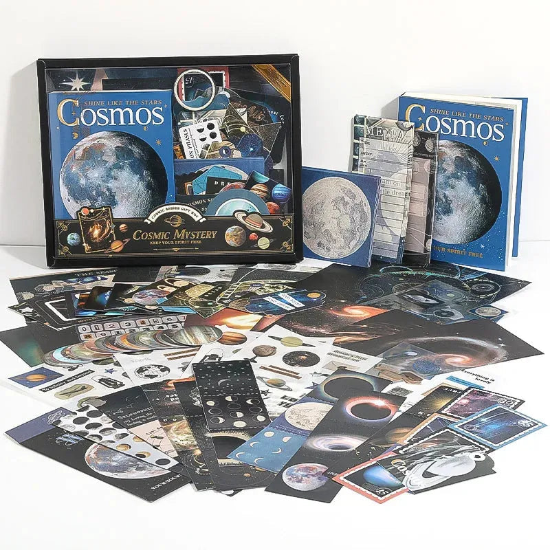 154 Pcs Vintage Starter Set with Journal