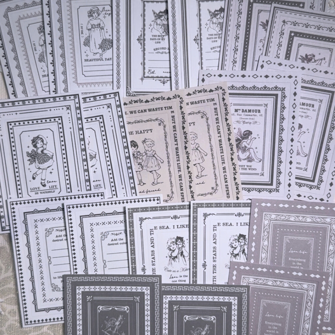 20 Pcs Decorative Border Stickers