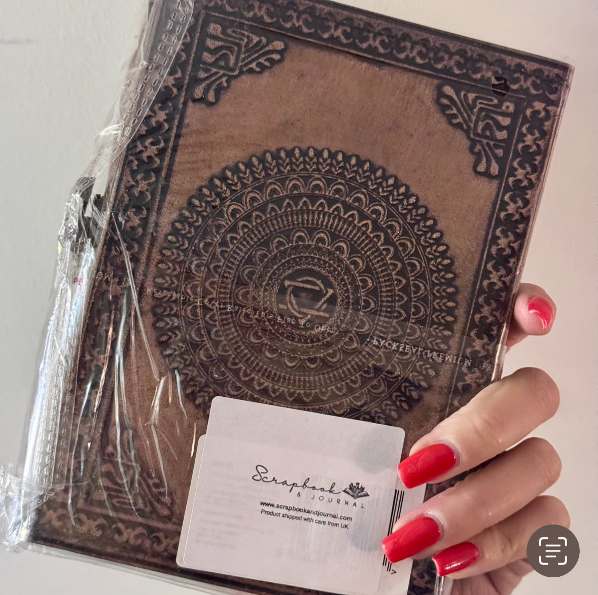 Lotus Mandala Antique Journal