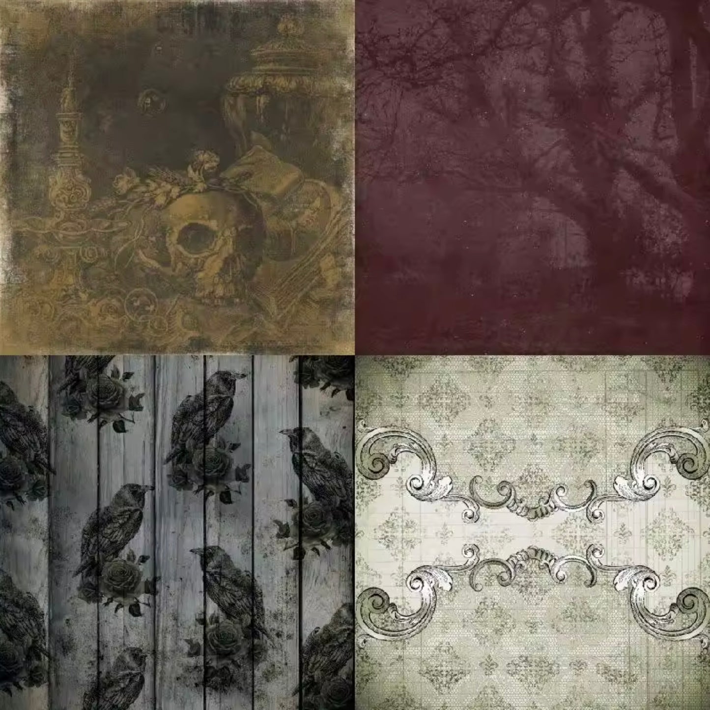 24 Page Dark World 6x6 Paper Pack
