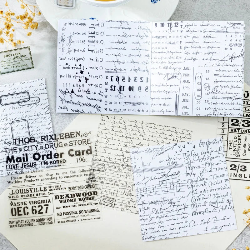 20 Page Labels & Writing Sticker Book