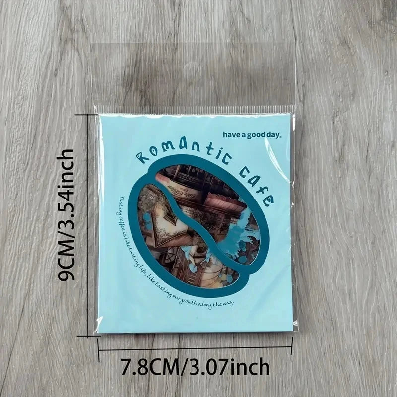 30 Pcs Coffee Lover PET Stickers