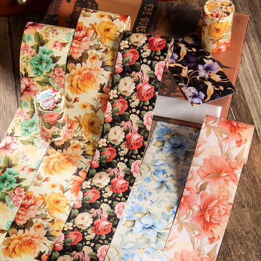 2m Flowers Washi Tape