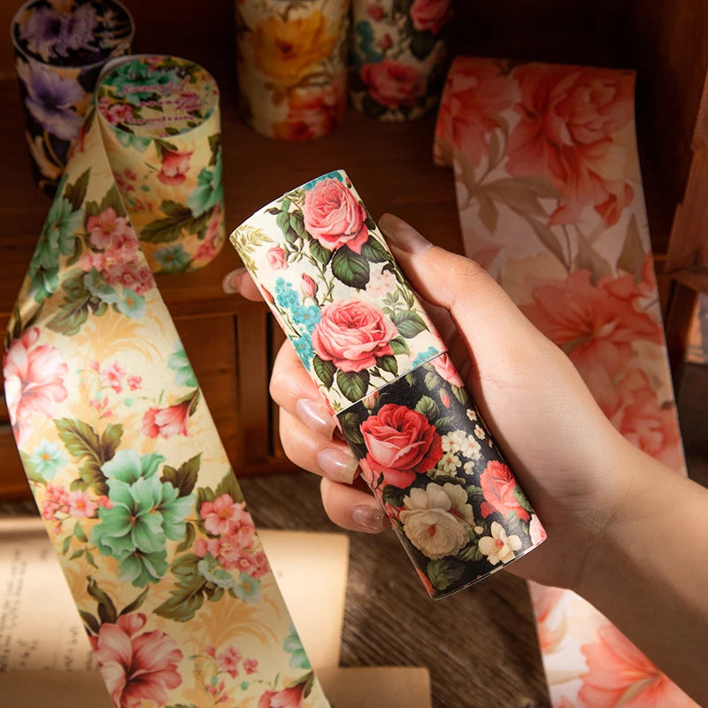 2m Flowers Washi Tape