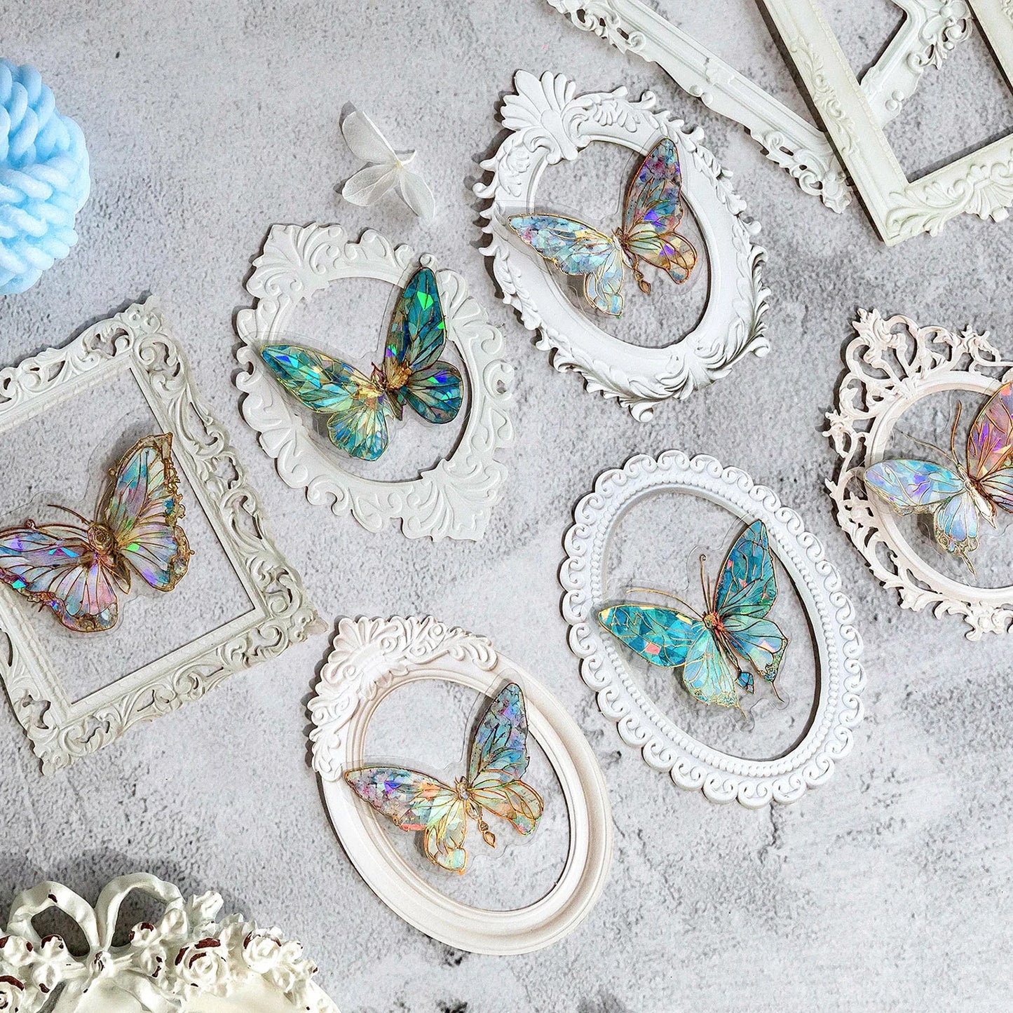 10 Pcs Vintage Picture Frames