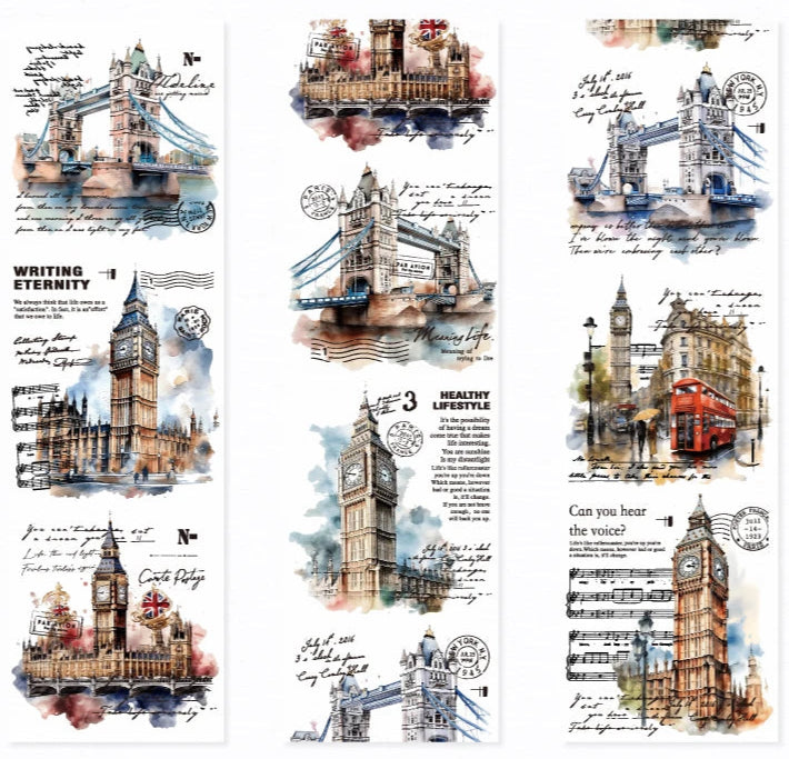 2m Grand Voyage Washi Tape