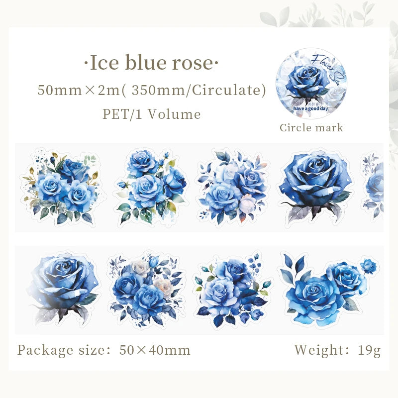2m Flowers PET Tape