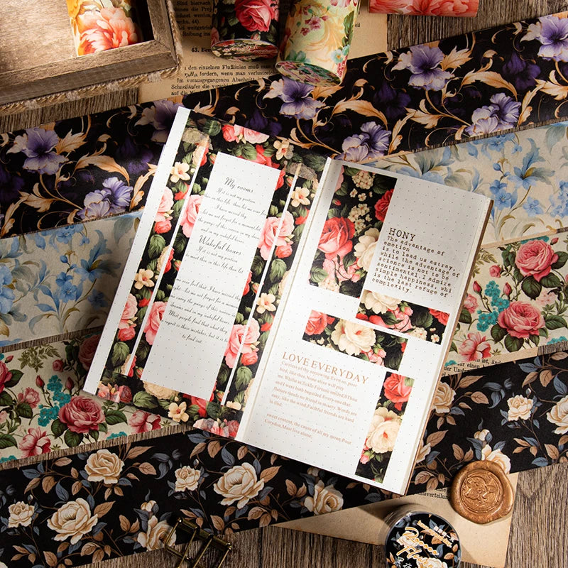 2m Flowers Washi Tape