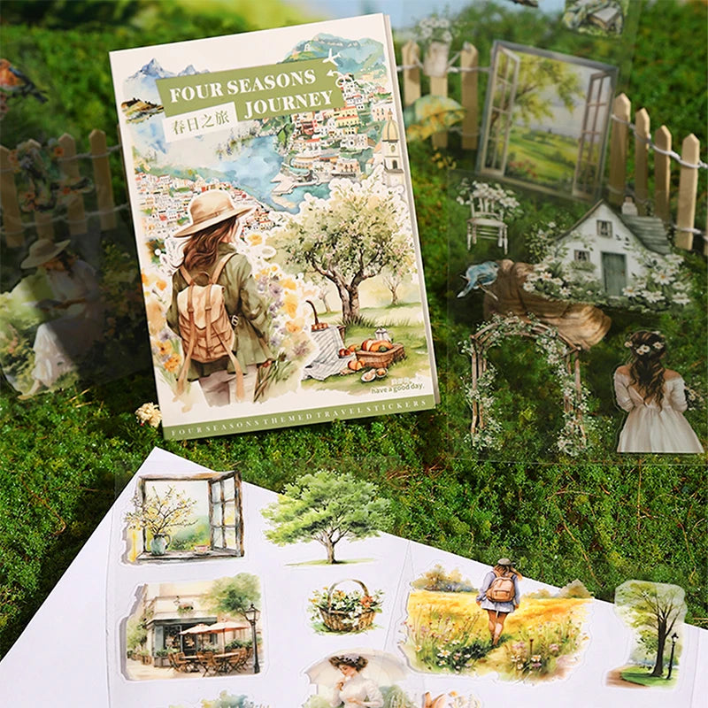 20 Page Four Seasons Sticker Book