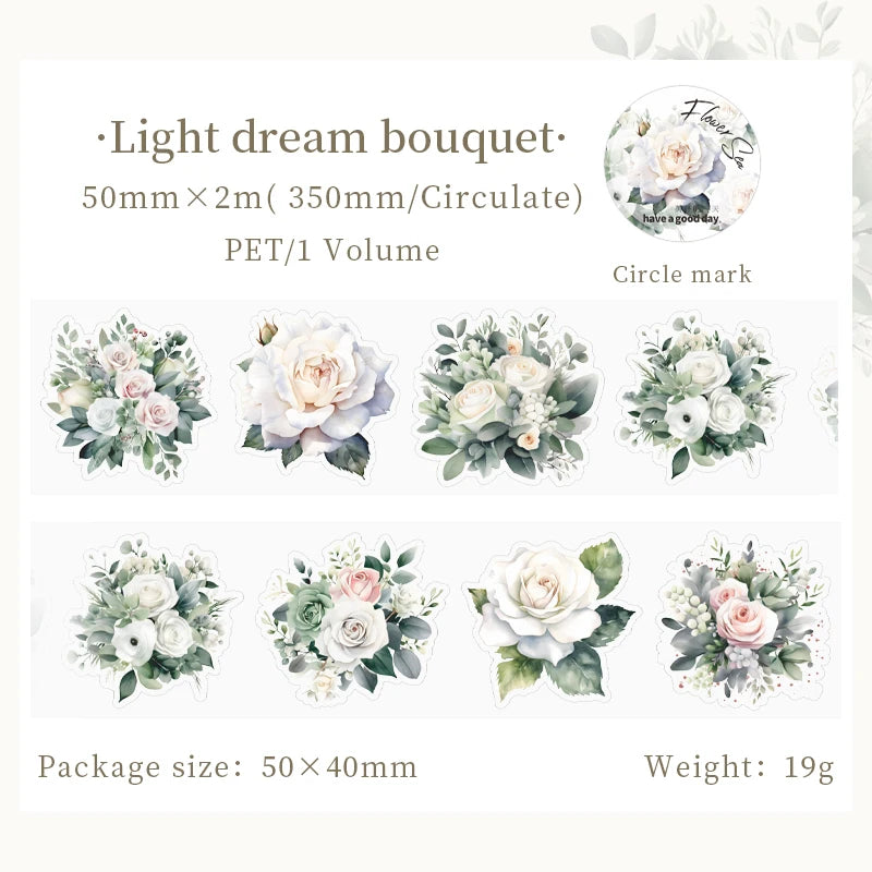 2m Flowers PET Tape