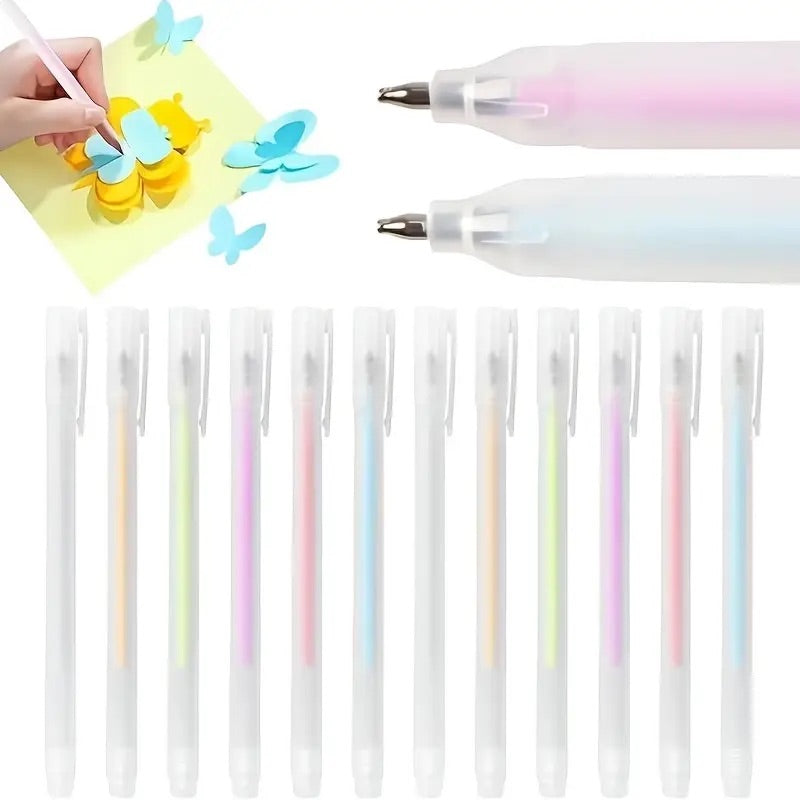 3/6 Pcs Fine Line Glue Pens