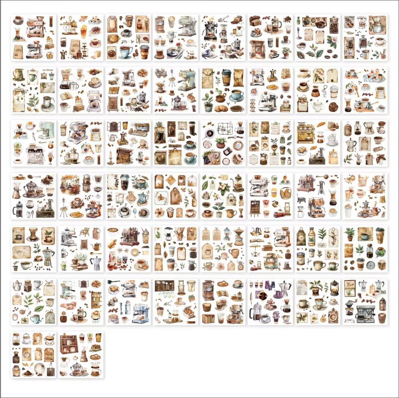 50 Page Life Variety Sticker Book