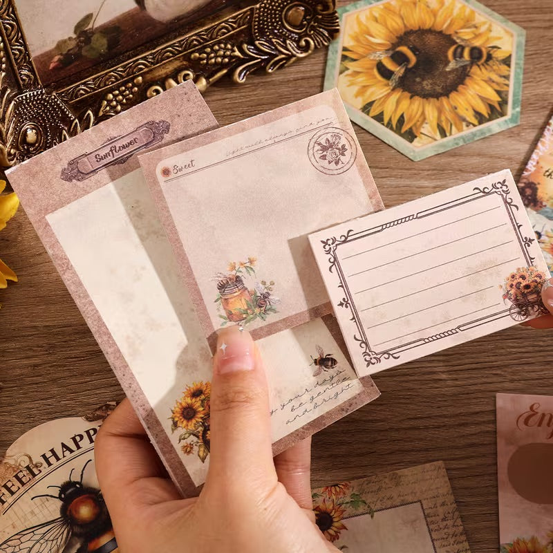 115 Pcs Sunflower Scrapbooking Starter Set