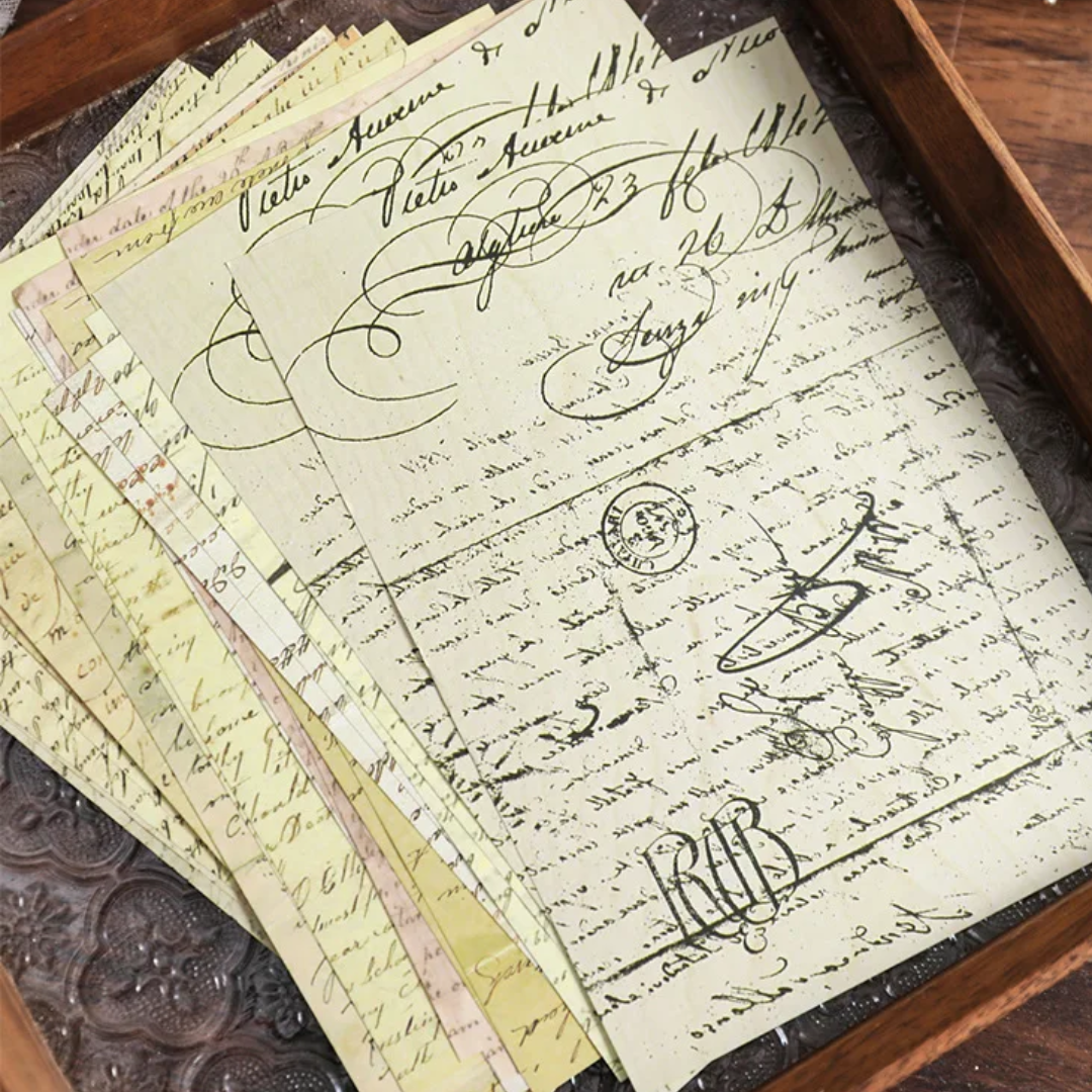 30 Pcs Antique Paper Pack