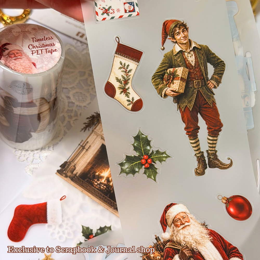 S&J Timeless Christmas PET Tape