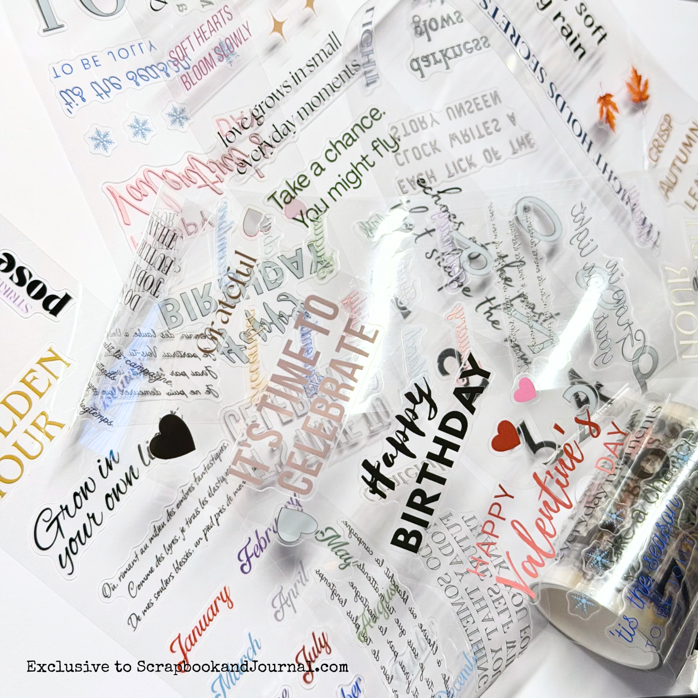 S&J 3m Moments & Messages PET Tape