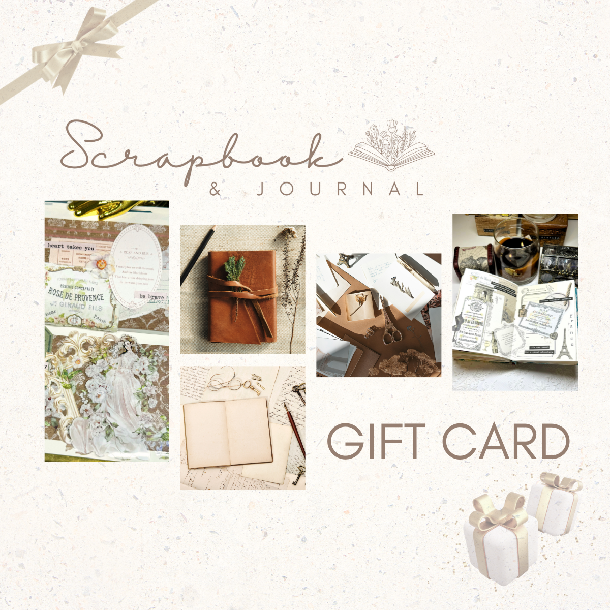 Scrapbook & Journal Gift Card
