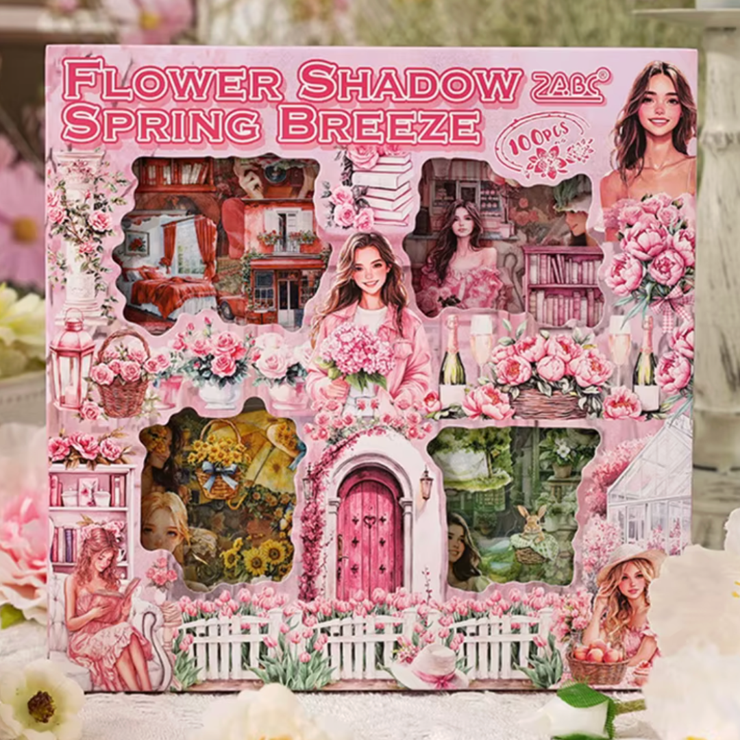 100 Pcs Seasonal Colours Sticker Sets