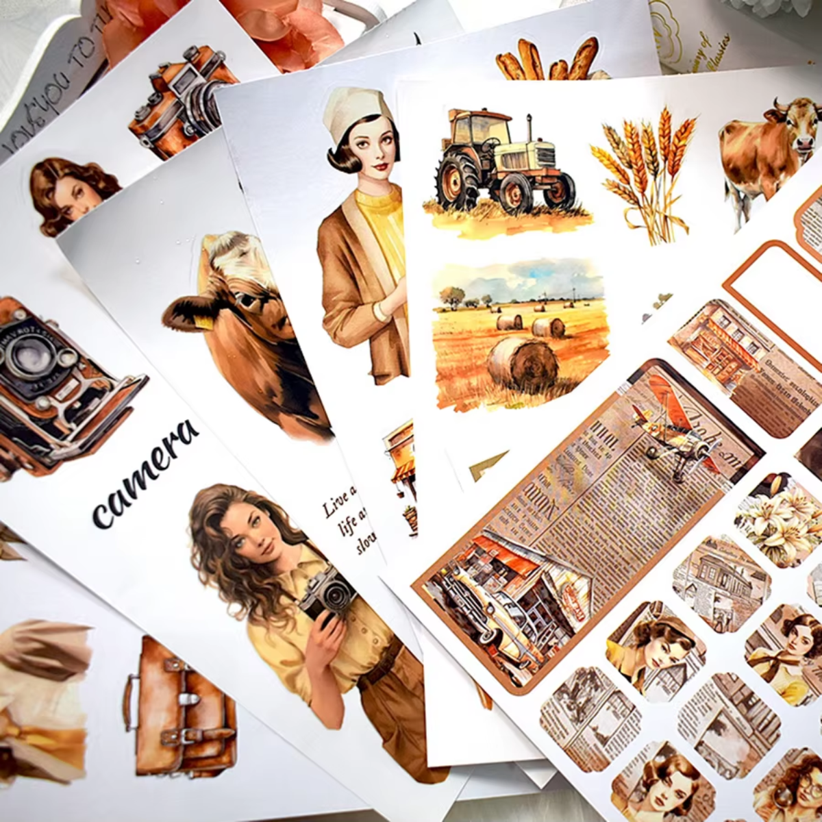 20 Page Aesthetic Moments Sticker Book