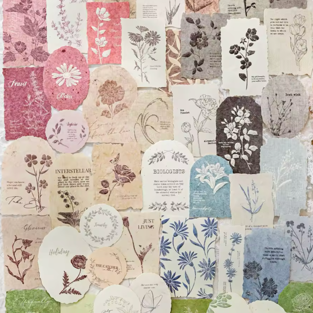 30 Pcs Distressed Vintage Matchbox Labels