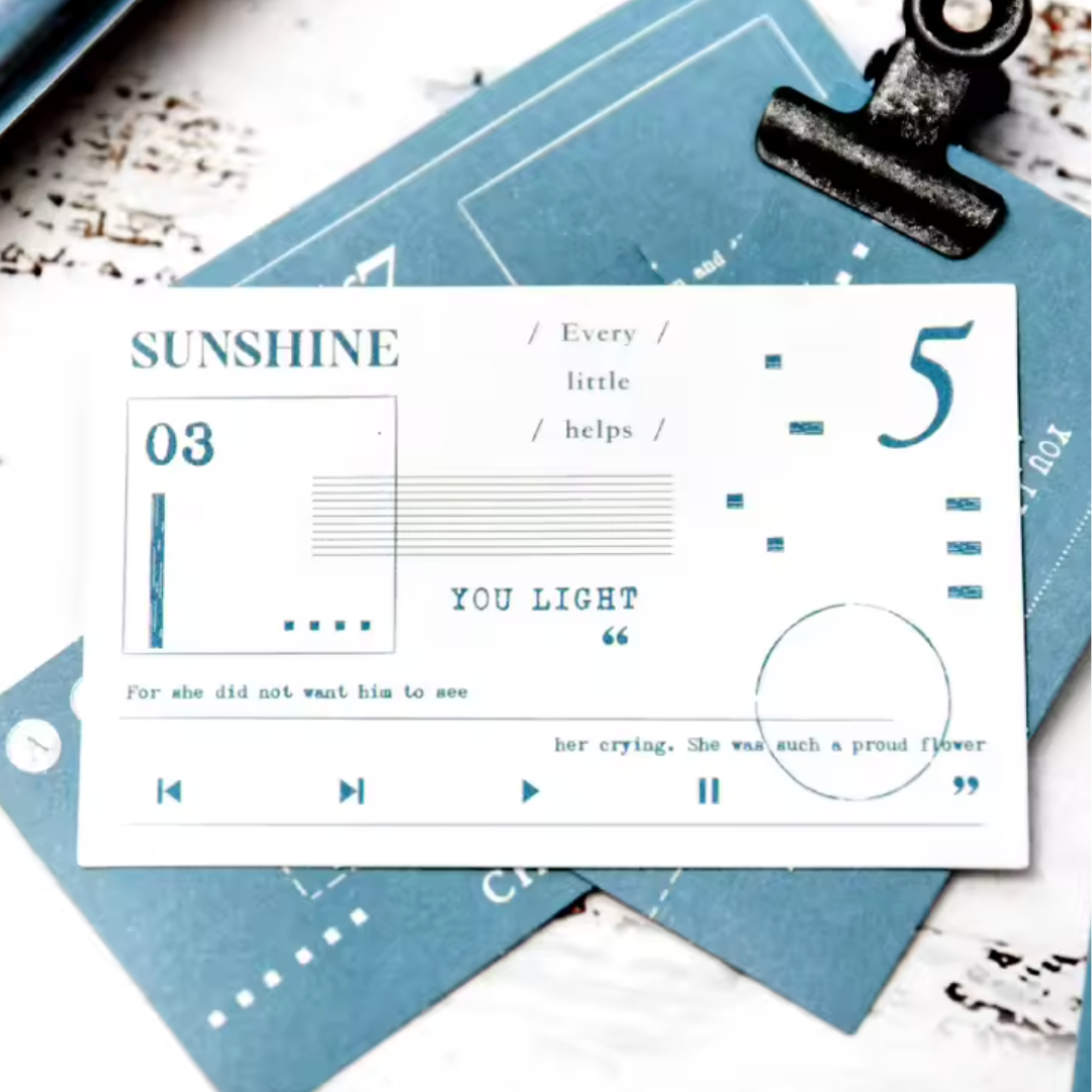 30 Pcs Elegant Archive Label Stickers