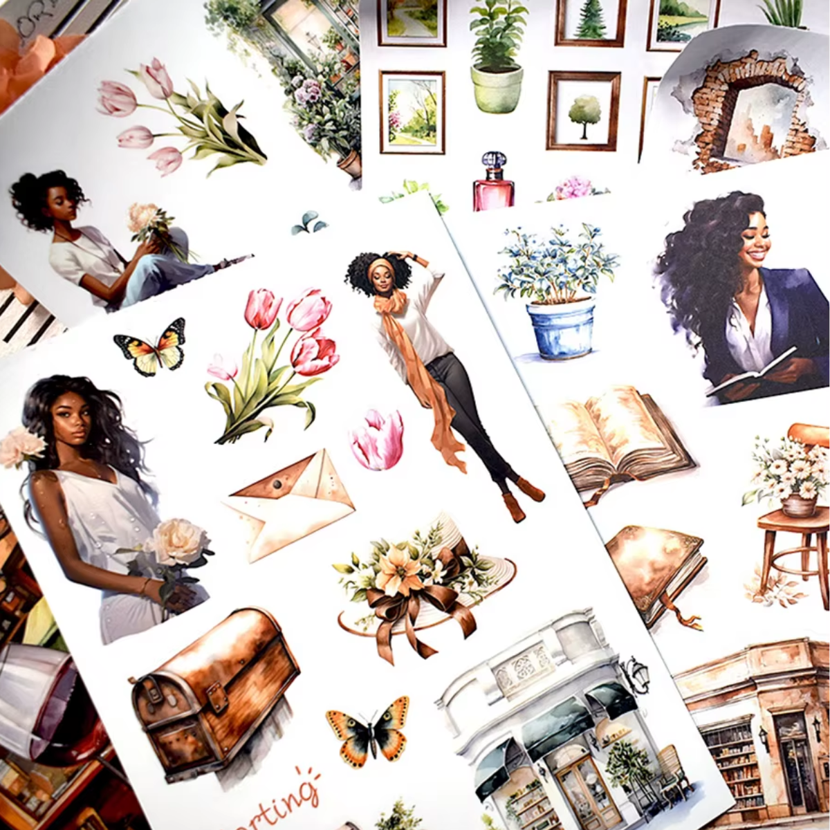 20 Page Aesthetic Moments Sticker Book