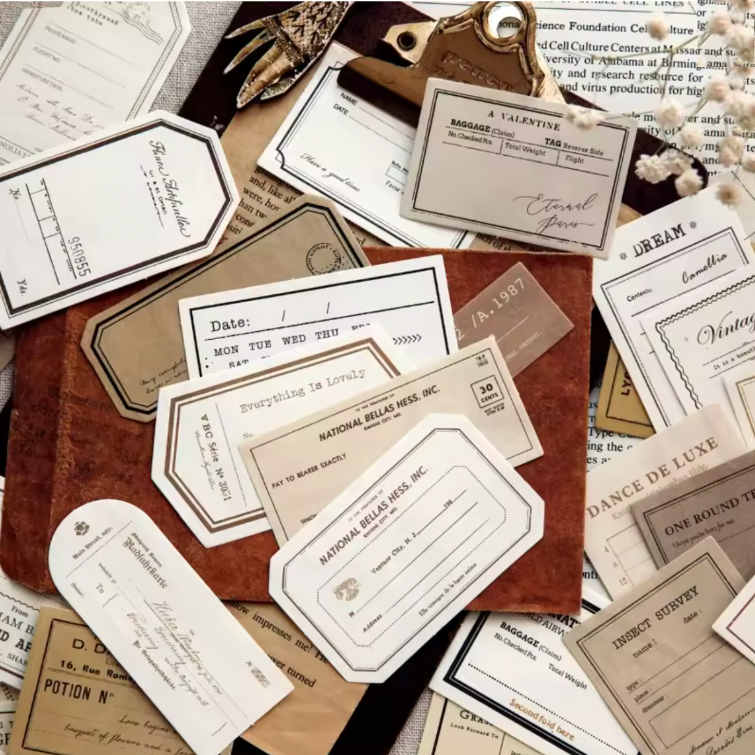 100 Pcs Timeless Notes Paper Pack