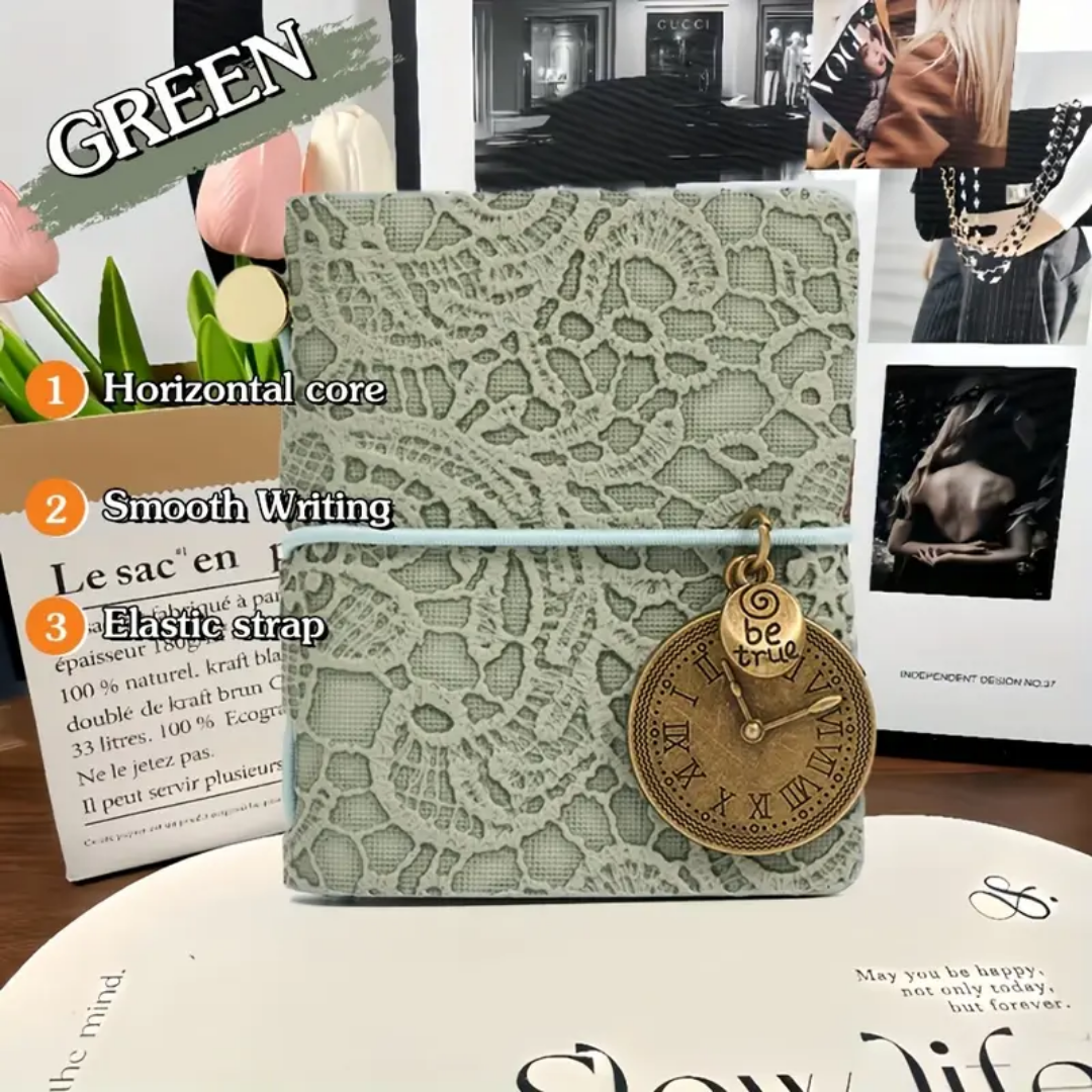 Mini Lace Travel Journal
