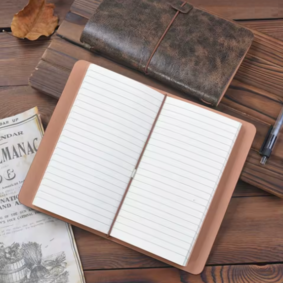 Embossed Faux Leather Journal (Gift Boxed)