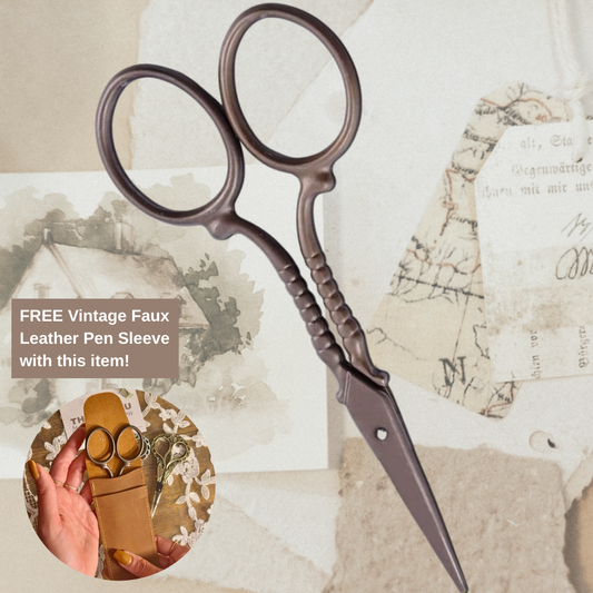 Rustic Twist Scissors