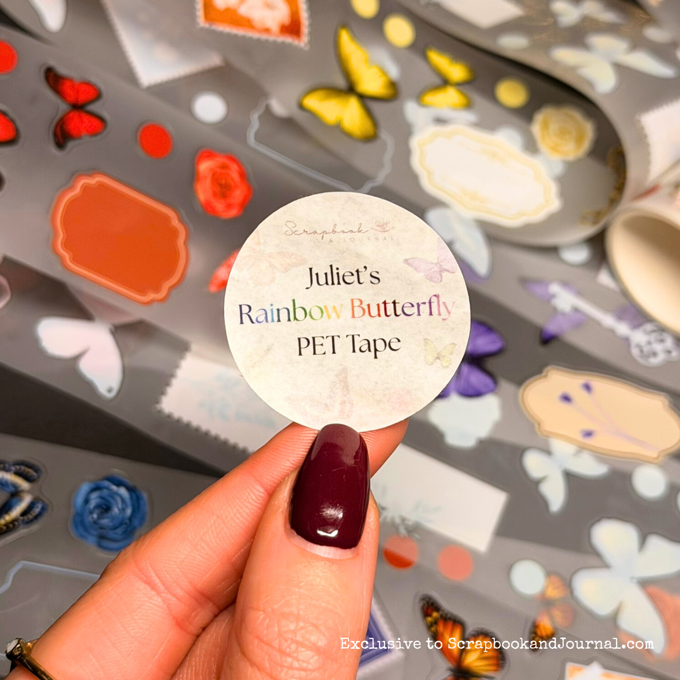 3m Juliet's Rainbow Butterfly PET Tape