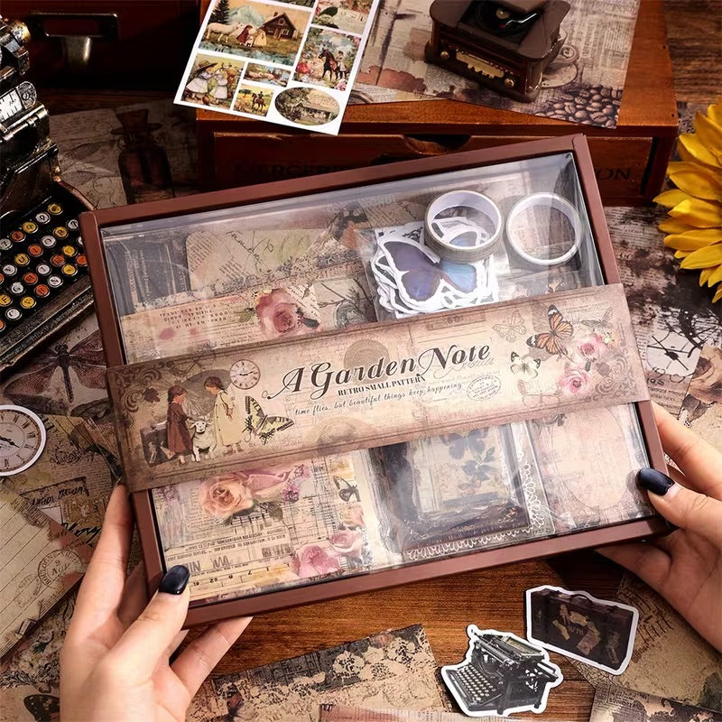 202 Pcs Vintage Starter Set with Journal