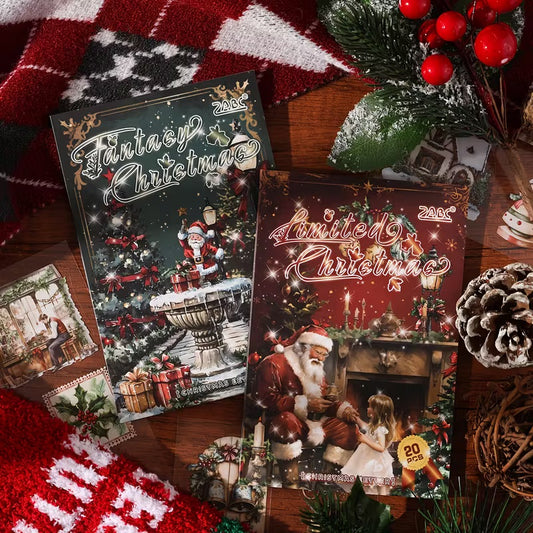 20 Page Classic Christmas Sticker Book