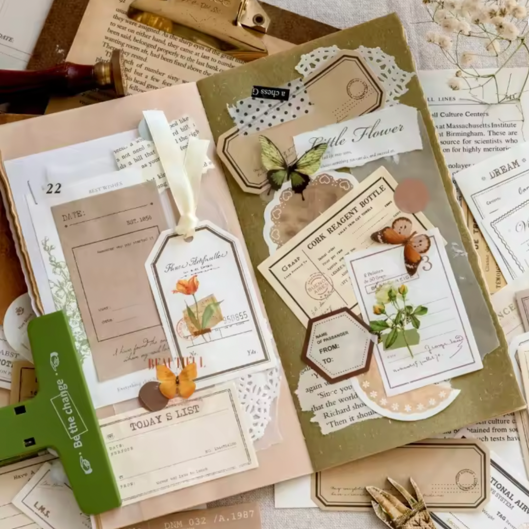 100 Pcs Timeless Notes Paper Pack